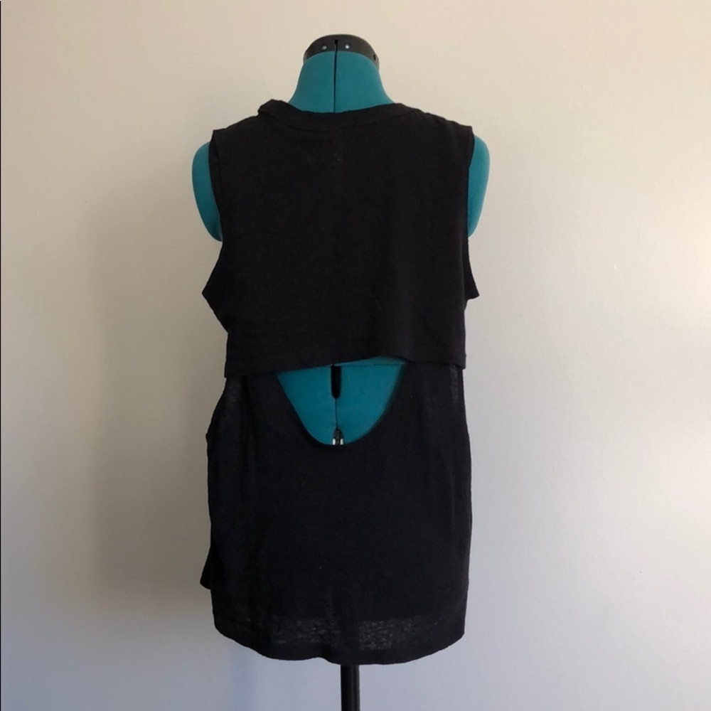 Black Tank Top - Picture 4 of 5